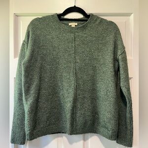 Crew Neck Sweater - Green - Unknown Brand